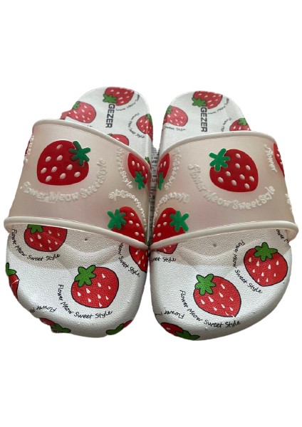 Çilek Desenli Unisex Terlik fiyatları