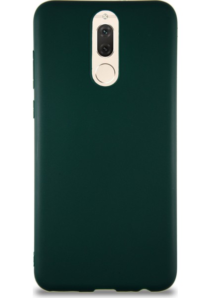 Huawei Mate 10 Lite Kılıf Soft Premier Renkli Silikon Kapak - Yeşil