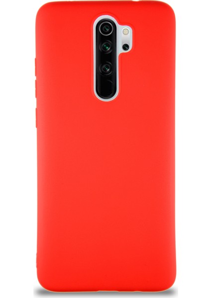 Xiaomi Redmi Note 8 Pro Kılıf Soft Premier Renkli Silikon Kapak - Kırmızı