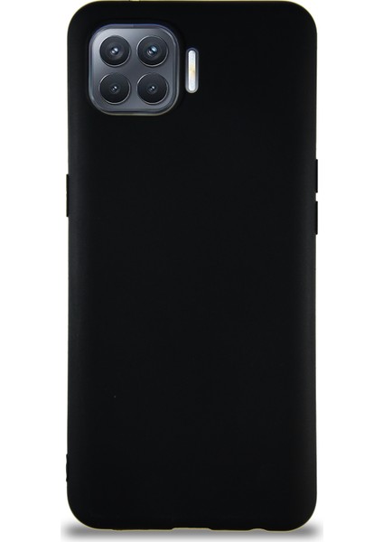 Oppo Reno 4 Lite Kılıf Soft Premier Renkli Silikon Kapak - Siyah