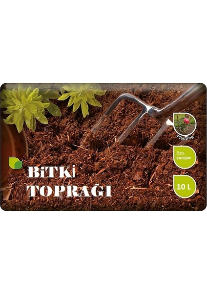 Özel Karışım Bitki Toprağı 10 Lt