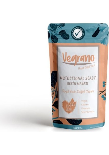 Nutritional Yeast (Besin Mayası) 100 gr