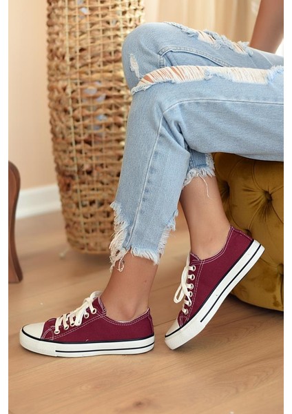 All Star Rahat Taban Kadın Ayakkabı A3232-20Bordo