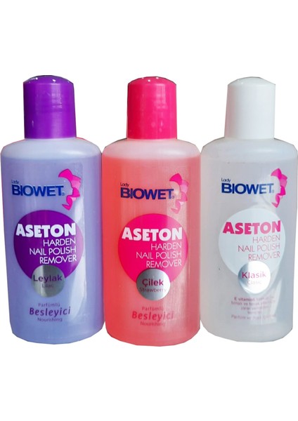 Biowet Karma Aseton 125 ml (Çilek-Leylak-Klasik)