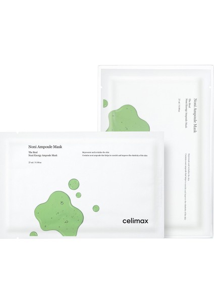 The Real Noni Energy Ampoule Mask - Noni Enerji Serum Maskesi 25ML