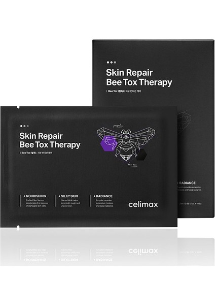 Skin Repair Bee Tox Therapy Mask - Cilt Onarıcı  Bee Tox Terapi Yüz Maskesi 10X25ML