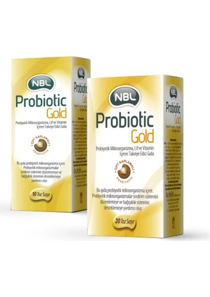 Probiotic Gold 20 Stick Saşe 2'li