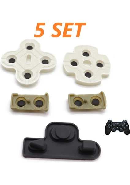 Ps3 Dualshock 5 Set Lastik Takımı