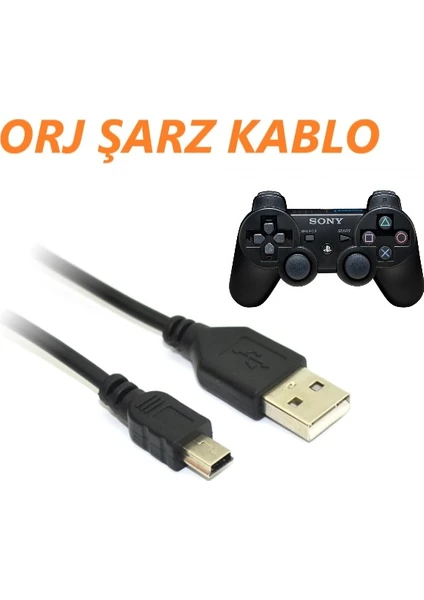 Ps3 Dualshock 3 Orj Şarz Kablosu