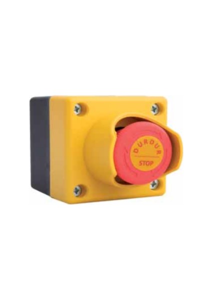 Acil Stop 40MM 1nc Kalıcı Korumalı Kutulu Elx-Bx1-Ask