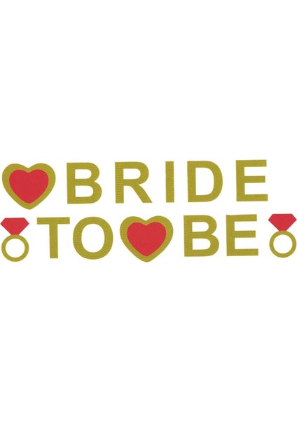Bride To Be Banner, 3,50 mt, Altın fiyatları