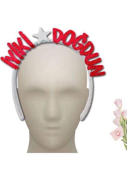 İyiki Doğdun Taç - Kırmızı fiyatları