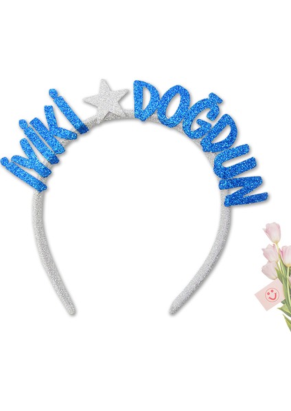 İyiki Doğdun Taç - Mavi