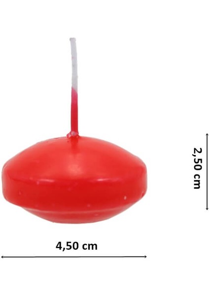 Suda Yüzen MuM, 5 Adet, KIRMIZI fiyatları