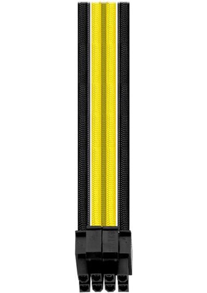 Ttmod Sarı/siyah Power Supply Sleeved Kablo Seti (16 Awg)