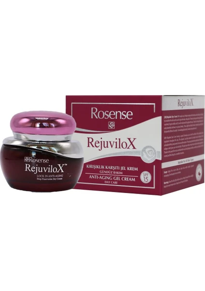 Rejuvilox Gündüz Bakım Kremi Jel Anti Aging 50 ml