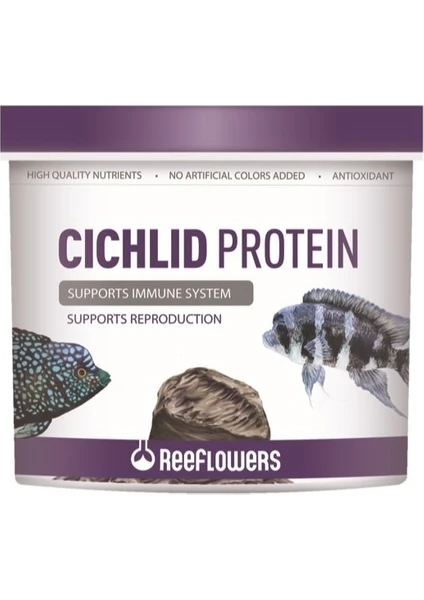 Reeflowers Cichlid Protein 8 Lt 4344GR Orjınal Kova