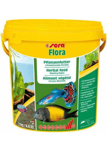 Sera Flora 1000 gr ( Kovadan Bölme ) Mutlu Akvaryum