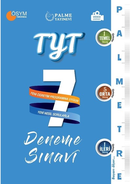 TYT 7 Deneme Sınavı ( Palmetre Serisi )