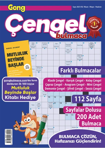 Gong Çengel Bulmaca 2021/02