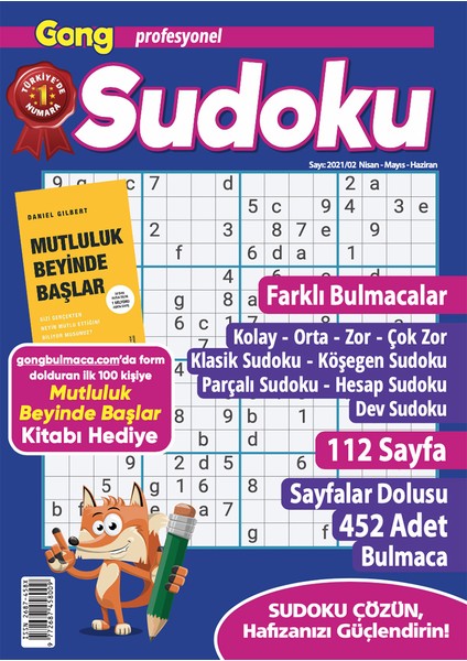 Gong Profesyonel Sudoku 2021/02