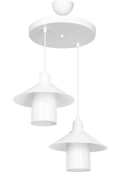 Inka 2 Li Beyaz Optik Opal Başlıklı
