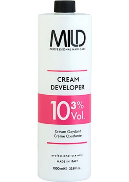 Peroxside Cream Developer 3% 10 Vol 1000 ml