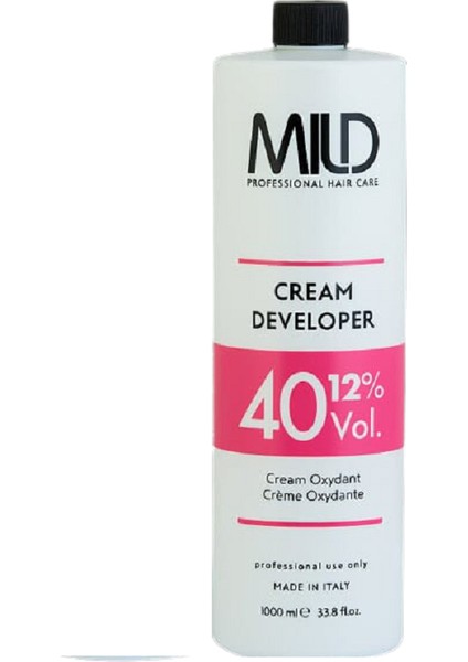 Peroxside Cream Developer 12% 40 Vol  1000 ml