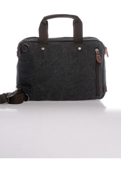CTV1278-0001 Siyah Unisex Evrak ve Sırt Çantası