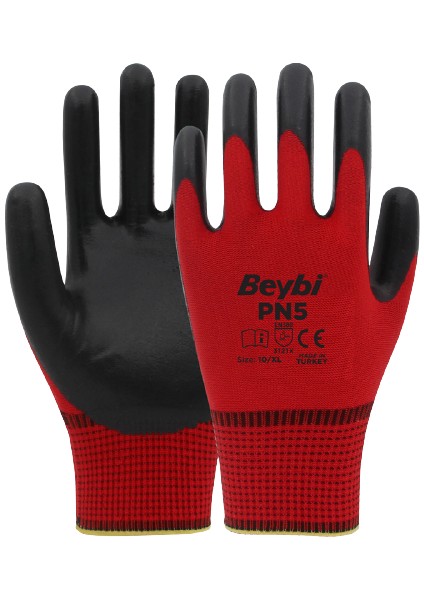 Pn5 Kırmızı 9 Beden 288 Çift Koli