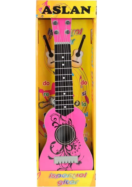 Çebi Toys Ispanyol Gitar Pembe