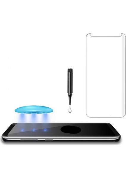Samsung Galaxy G955 S8 Plus Uyumlu Full Glue Full Cam Koruyucu