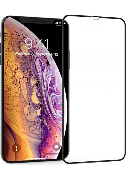 Apple iPhone 11 Pro Max Uyumlu 5d Full Cam Koruyucu