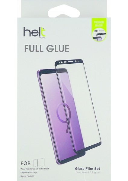 Nettech Samsung Galaxy G965 S9 Plus Uyumlu Full Glue Full Cam Koruyucu