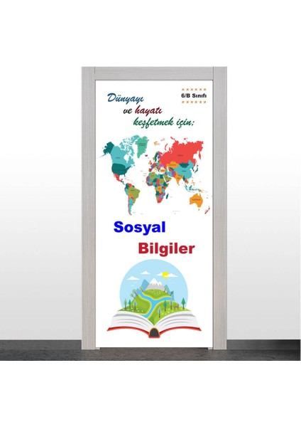 Sosyal Bilgiler Kapı Giydirme