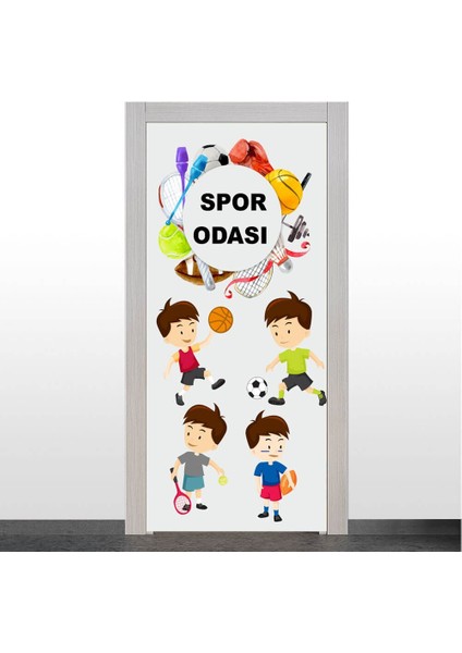 Spor Odası Kapı Giydirme