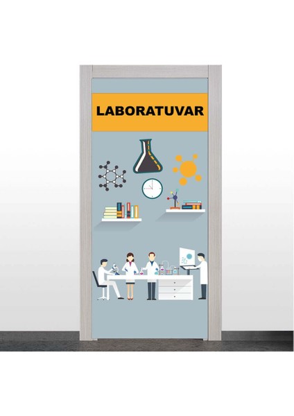 Fen Laboratuvarı Kapı Giydirme