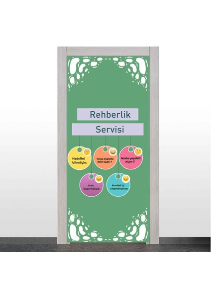 Rehberlik Servisi Kapı Giydirme