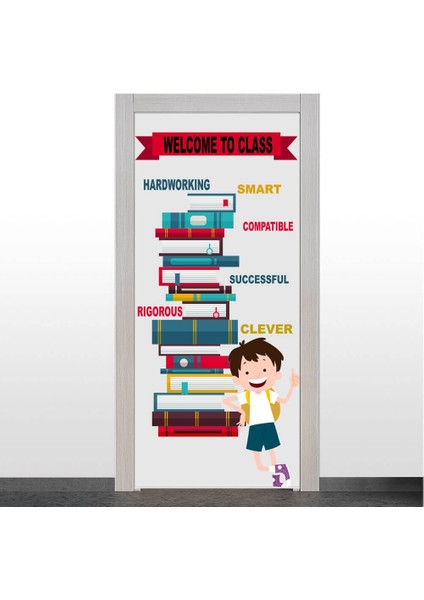 Ingilizce Sınıfı Kapı Giydirme (Welcome To Class)