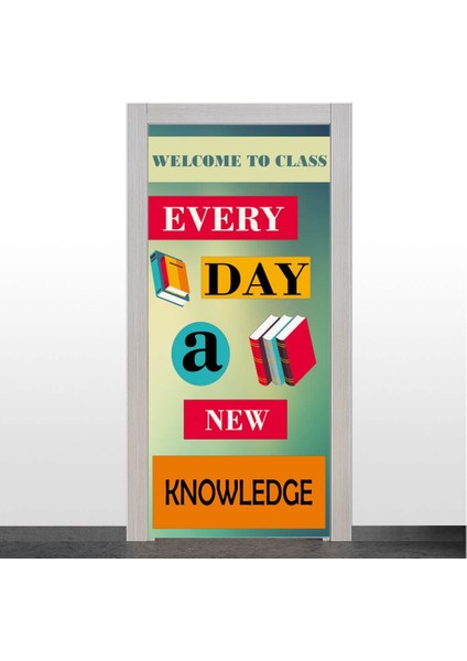 Ingilizce Sınıfı Kapı Giydirme (Welcome To Class)