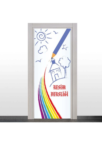 Resim Dersliği Kapı Giydirme