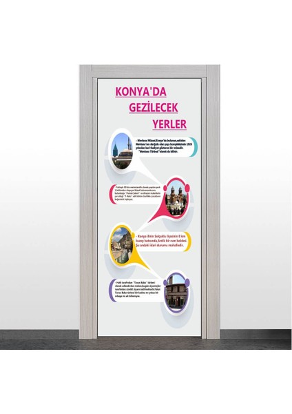 Konya'da Gezilecek Yerler Kapı Giydirme