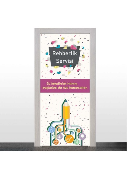 Rehberlik Servisi Kapı Giydirme