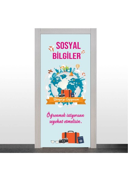 Sosyal Bilgiler Kapı Giydirme
