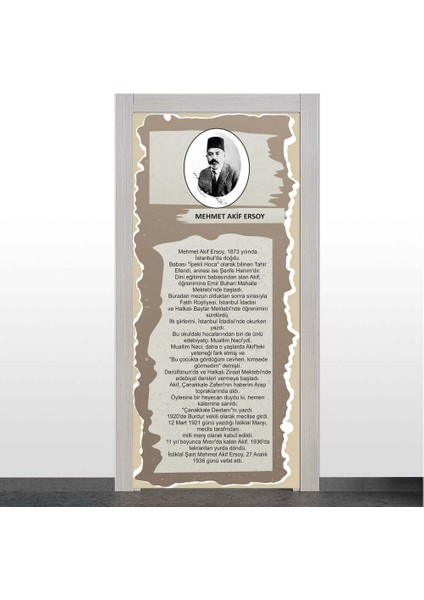 Mehmet Akif Ersoy Kapı Giydirme
