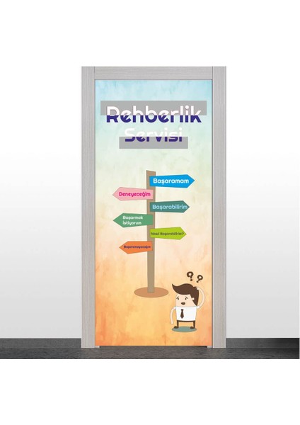 Rehberlik Servisi Kapı Giydirme