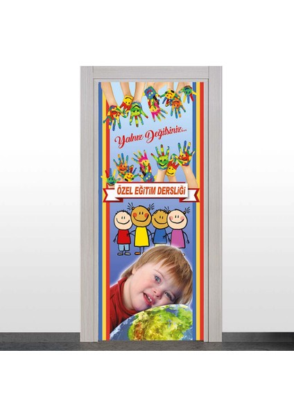 Özel Eğitim Sınıfı Kapı Giydirme 2