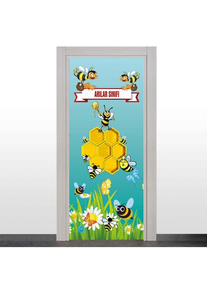 Arılar Sınıfı Kapı Giydirme