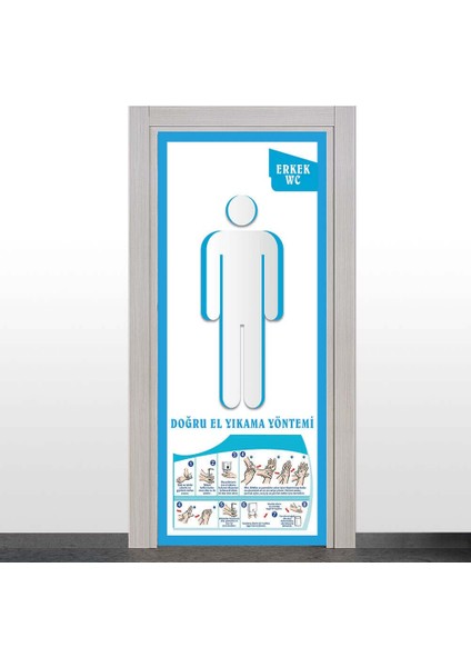 Erkek Wc Kapı Giydirme