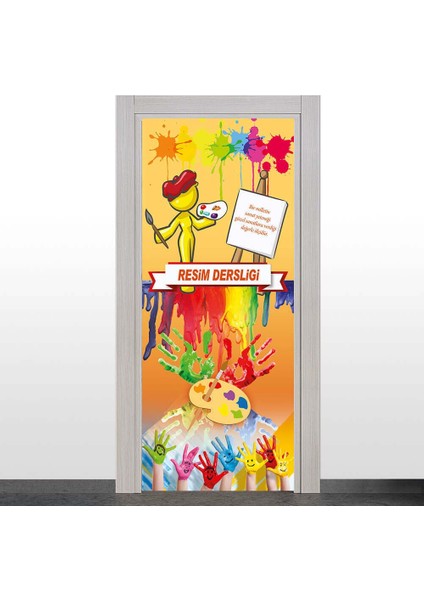 Resim Sınıfı Kapı Giydirme